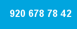 920 678 78 42